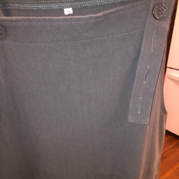 Cotton/linen overalls - Picture 5 of 15